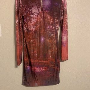 Ted Baker red wine patten